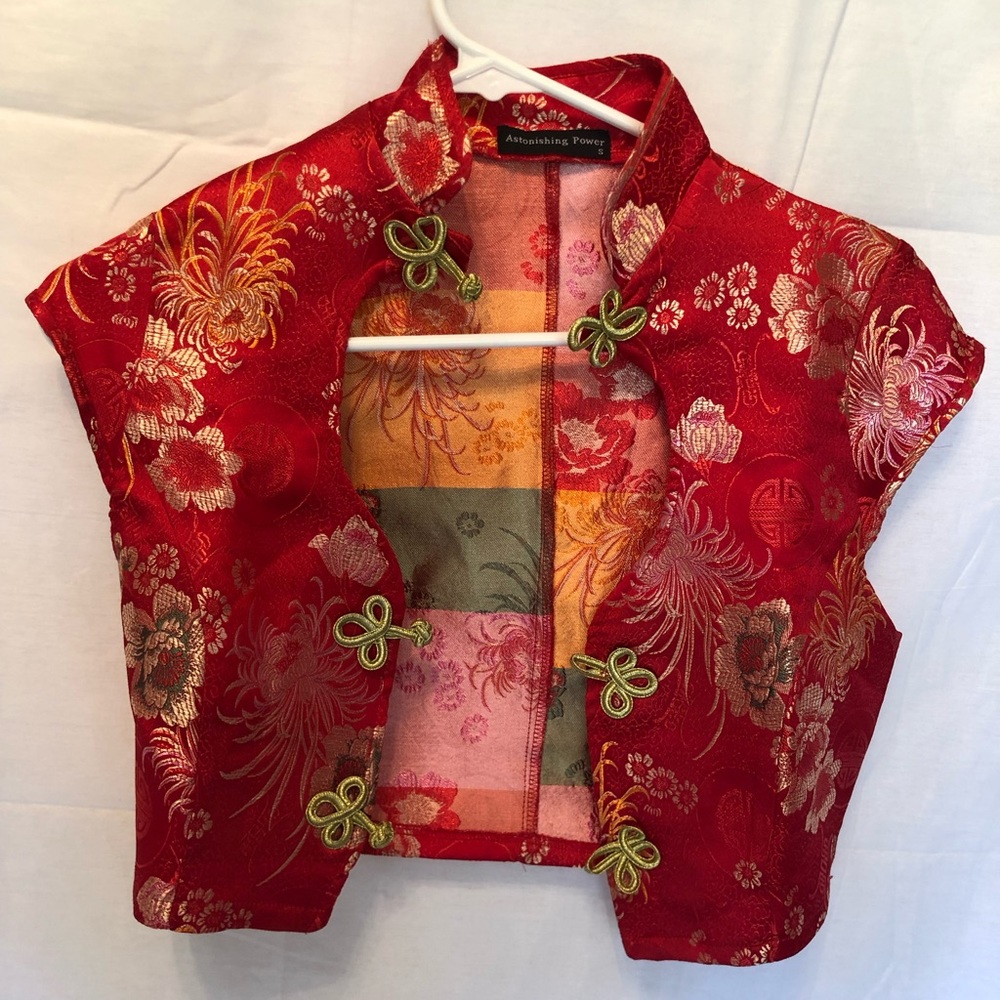 Jacquard Crop Top